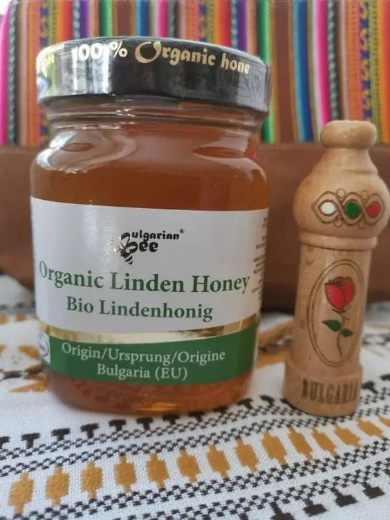 Bio Lindenblüten Honig 450g - Bulgarian Treasures