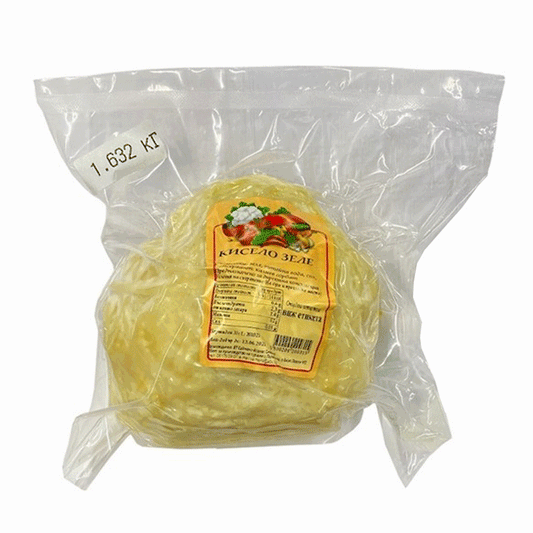 Sauerkraut Kopf Vakuum 1kg - 2.80 Euro