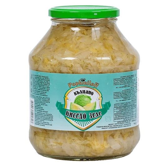 Gehaktes Sauerkraut  Zlatna Kruscha {Popkiriloff}.  1.650 kg /Нарязано кисело зеле/