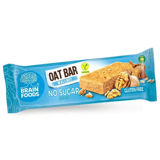 Box veganer Walnuss-Flapjack 70g Brain Foods