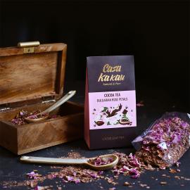 Schwarztee mit Kakao und handgepflückten Rosenblättern vegan 65g Casa Kakau
