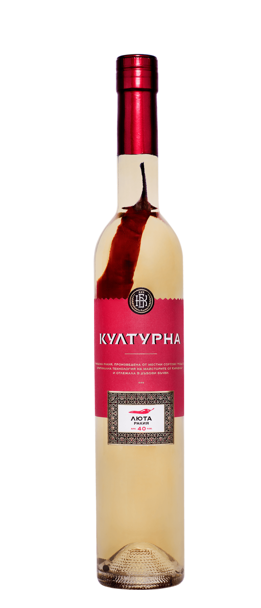 Scharfes Rakija Chilli Hills (Културна люта Ракия) 500 ml /40%vol