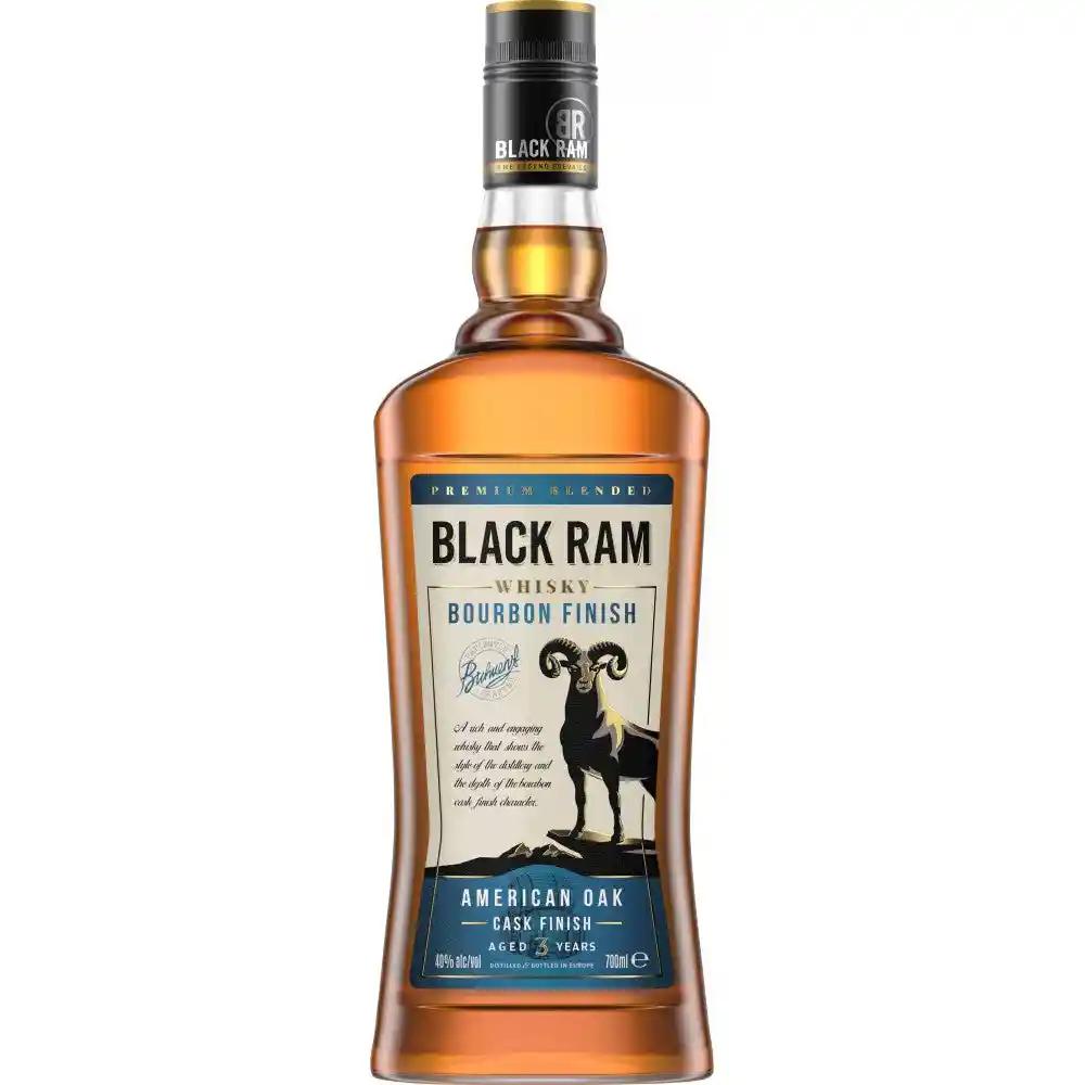 Black Ram Bourbon Cask Finish Whisky 700ml