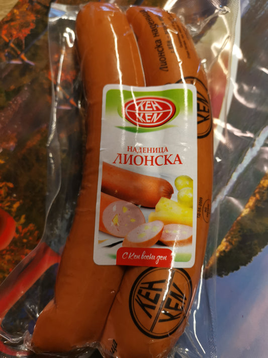 Ken Lionska Nadeniza Wurst mit Schmelzkäse 390g