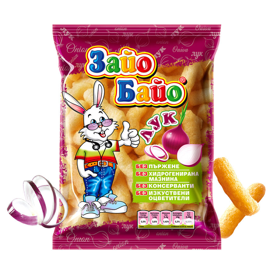 Sajo Bajo Weizenflips Zwiebel 45g