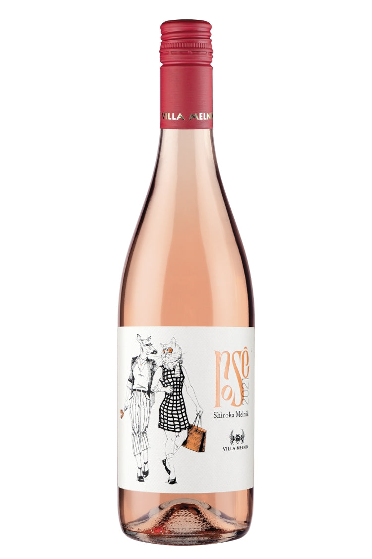 Rosé Shiroka Melnik 750ml 13% Weinkeller Villa Melnik