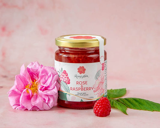 Rosey’s Mark Konfitüre aus Rosen und Himbeeren 290g