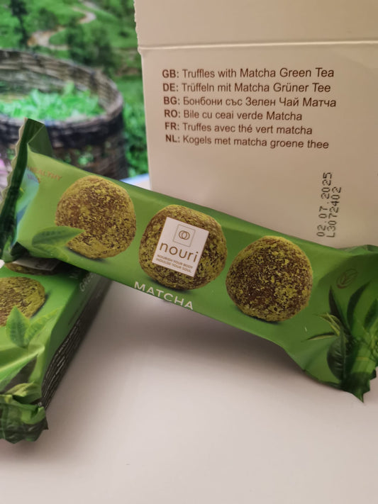 vegane Trüffeln mit Matcha Green Tea 30g Nouri