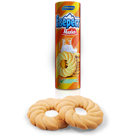 Everest Kekse mit Milch oder mit Walnüssen Orehovka 195g