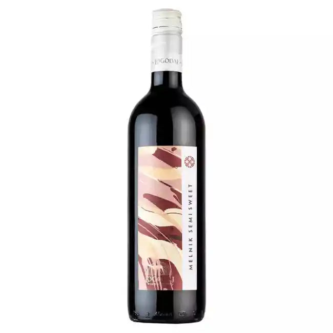 Rotwein Semi Sweet Melnik 750ml Logodaj