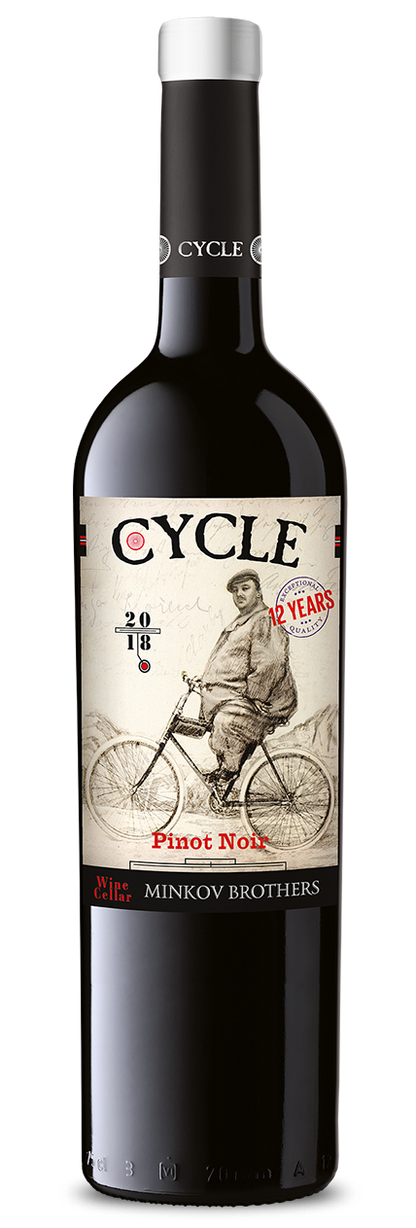 Rotwein Cycle Pinot Noir. 750ml /13%vol 2018