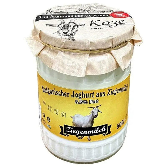 Joghurt aus Ziegenmilch Josi 3,2 % 500gr - Bulgarian TreasuresBulgarian Treasures