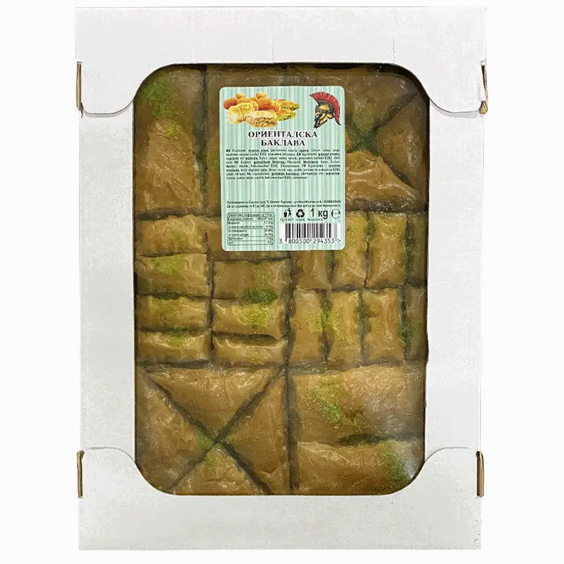 orientalisches Baklava 1kg Spartak - Bulgarian TreasuresBulgarian Treasures