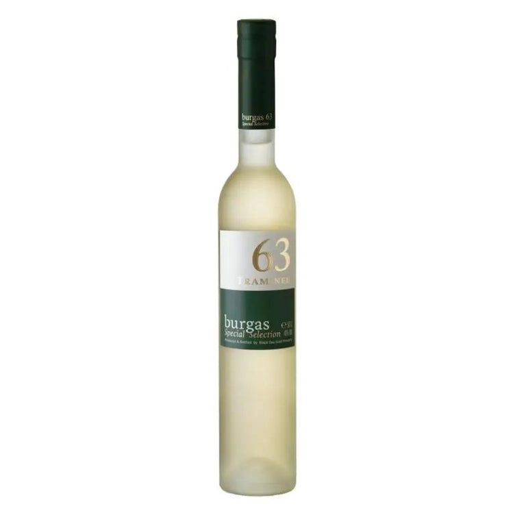 Rakija Burgas63 Traminer 500ml - Bulgarian TreasuresBulgarian Treasures