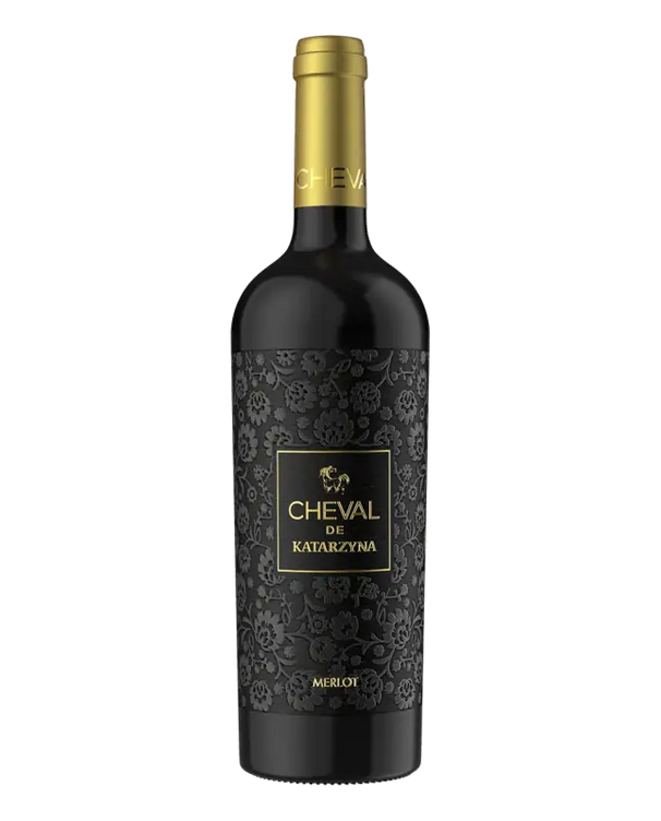 Rotwein Cheval de Katarzyna Merlot 2022 750ml - Bulgarian TreasuresBulgarian Treasures