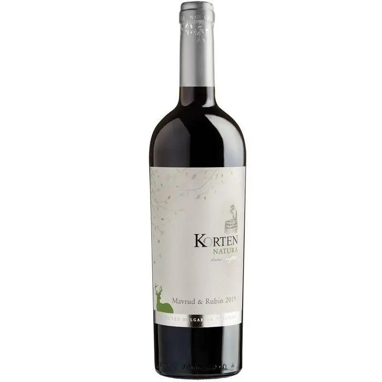 Rotwein Mavrud & Rubin Natura Korten 750ml - Bulgarian TreasuresBulgarian Treasures