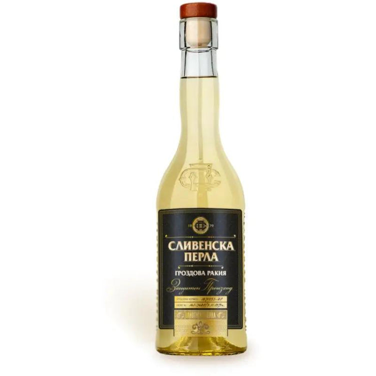 Slivenska Perla Grozdova Rakia/Traubenschnaps 500ml - Bulgarian TreasuresBulgarian Treasures