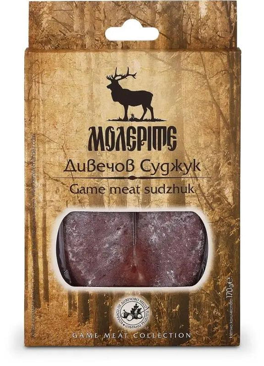 Sucuk aus Wildfleisch Molerite 170g - Bulgarian TreasuresBulgarian Treasures