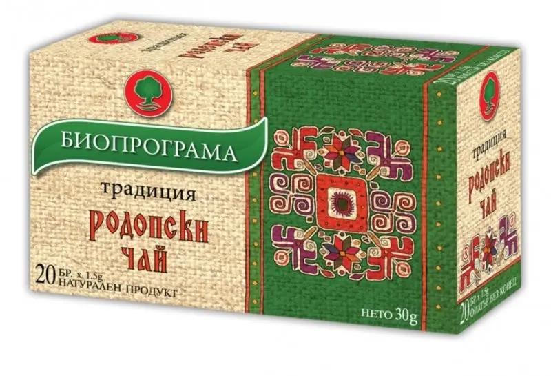 Tee aus Rhodopen Bioprograma - Bulgarian Treasures